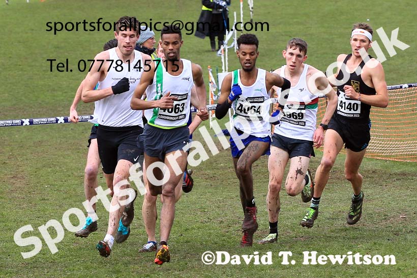 Senior Mens 2023 UK CAU Inter Counties Cross Country Champs, Prestwold Hall, Loughborough. Photo: David T. Hewitson/Sports for All Pics